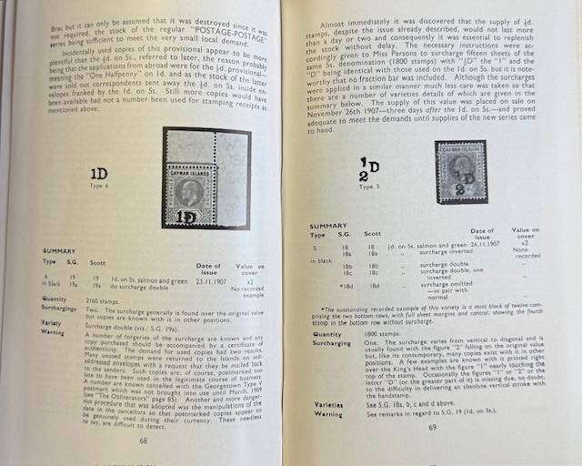 CAYMAN ISLANDS - STAMPS & POSTAL HISTORY PUBLICATION