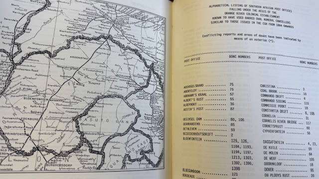 COGH POSTAL CANCELLERS BY FRESCURA & NETHERSOLE