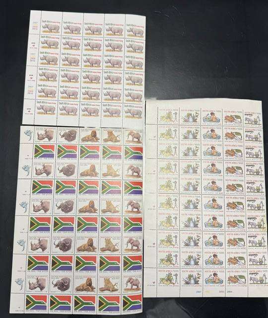 RSA UNCUT SHEETS - ANIMALS, WATER, BIG 5