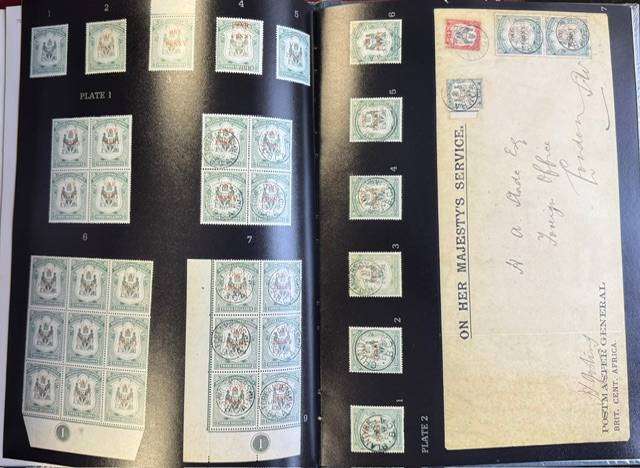 BCA-NYASALAND 1898 PROVISIONALS - DE ROBECK