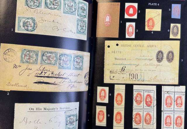 NYASALAND  BCA PROVISIONAL ISSUES BY DE ROBECK