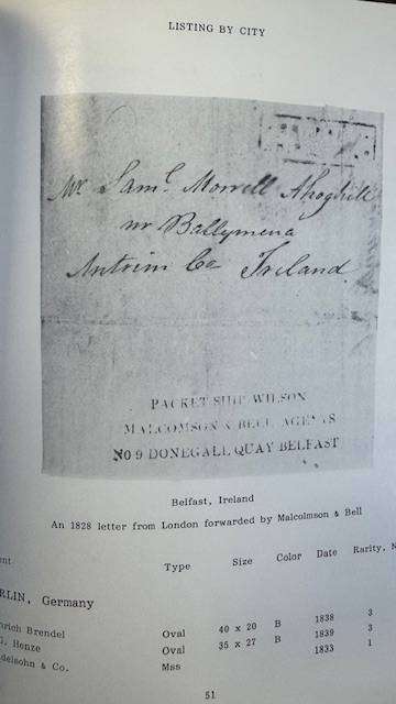 GREAT BRITAIN-POSTAL HISTORY OF FORWARDING AGENTS