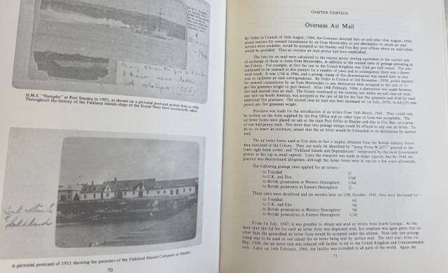 FALKLAND ISLANDS- THE POSTAL SERVICE