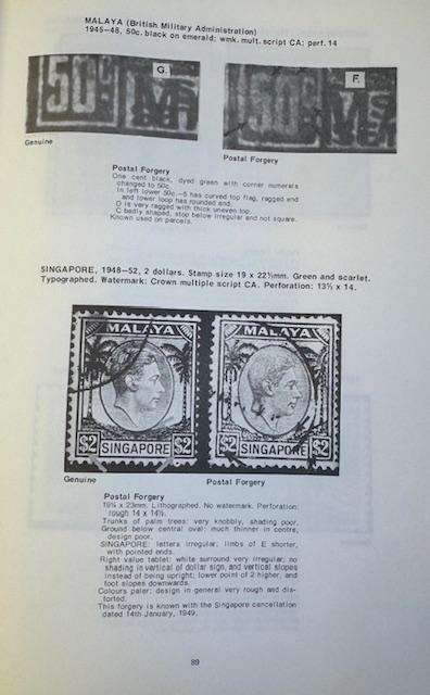 POSTAL FORGERIES OF THE WORLD  - A FASCINATING BOOK