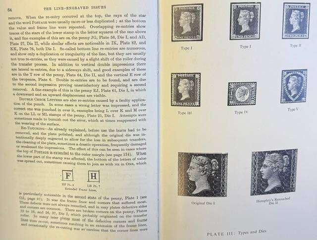 GREAT BRITAIN POSTAGE STAMPS- 3 VOLUMES, INCLUDES PLATING etc