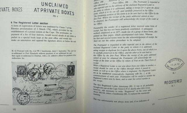 POSTMARKS OF THE COGH- GOLDBLATT-SIGNED EDITION, GOLD EDGED PAGES-SUPERB!