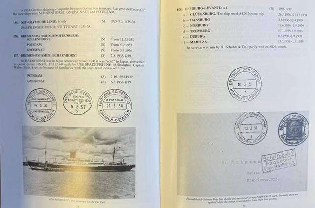 A CENTURY OF GERMAN SHIP POSTS- AS NEW!