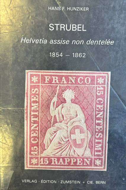 SWITZERLAND IMPERF HELVETIA HANDBOOK FOR THE SPECIALIST!