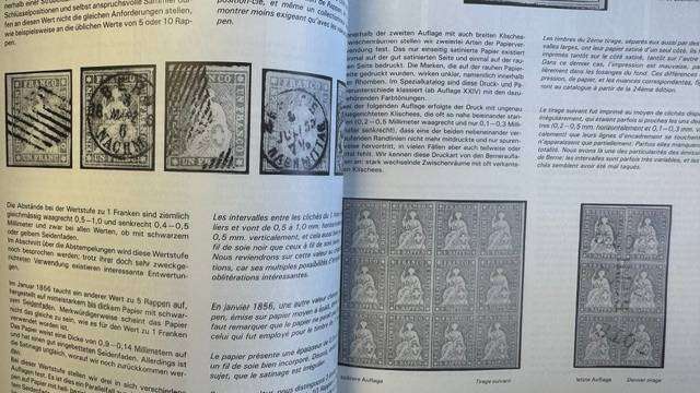 SWITZERLAND IMPERF HELVETIA HANDBOOK FOR THE SPECIALIST!