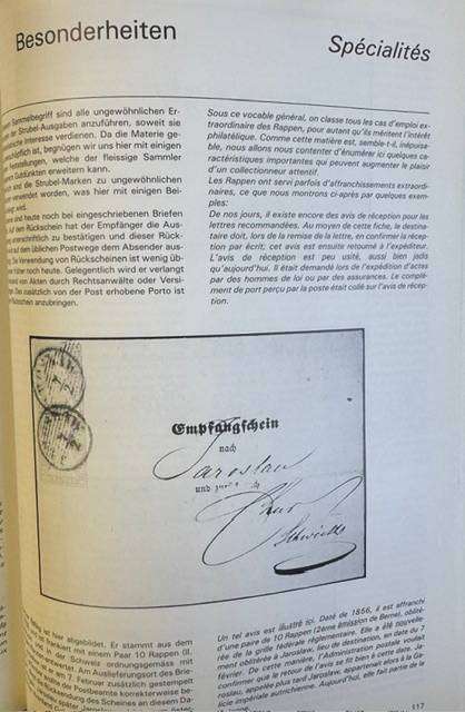 SWITZERLAND IMPERF HELVETIA HANDBOOK FOR THE SPECIALIST!