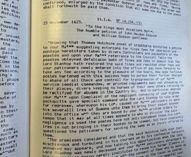 GB THE INLAND POSTS 1932-1692 -  RARE BOOK!