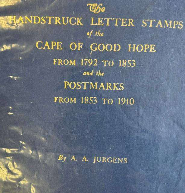 HANDSTRUCK LETTER STAMPS OF THE COGH - BY JURGENS