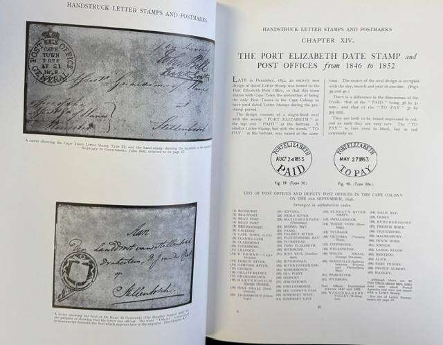 HANDSTRUCK LETTER STAMPS OF THE COGH - BY JURGENS