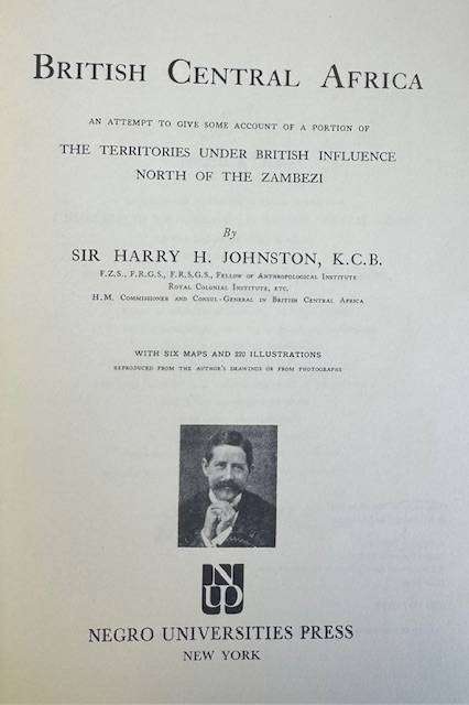 NYASALAND KEY PLATES STUDY & BCA BOOK