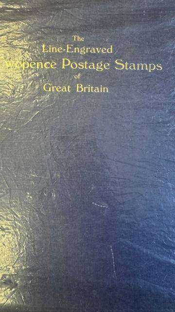 LINE ENGRAVED 2d POSTAGE STAMPS OF GB