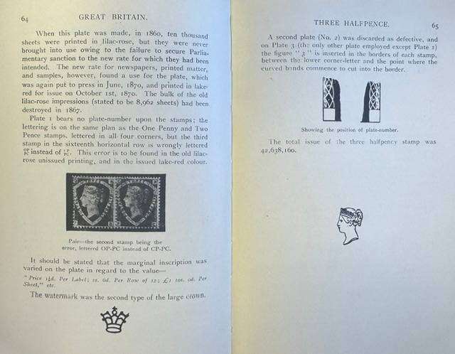 GREAT BRITAIN LINE ENGRAVED STAMPS 80 PAGE BOOKLET