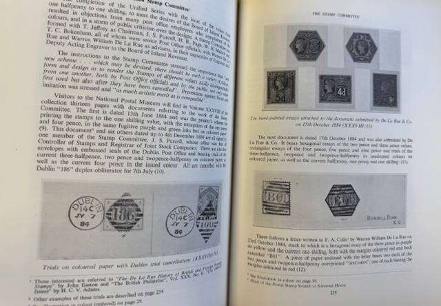 THE BRITISH POSTAGE STAMP BY ROBSON LOWE