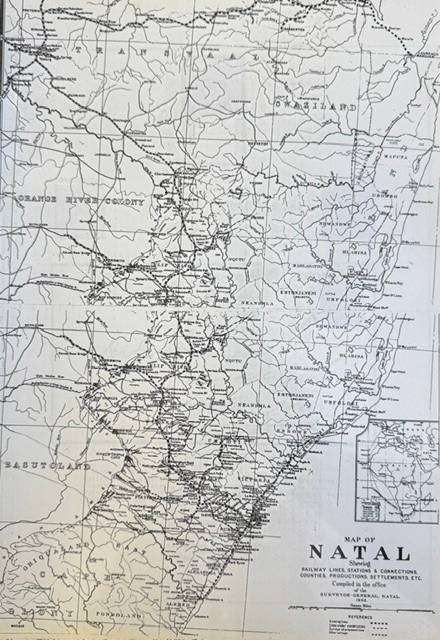 NATAL BOUND COPY OF AWARD WINNING STAMP & POSTAL HISTORY COLLECTION