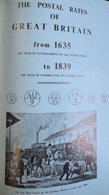 GB POST ROADS, TOWN & RATES - FOR THE SPECIALIST