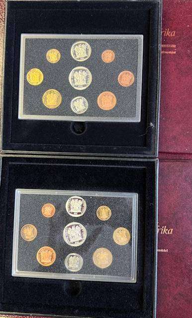 RSA 1994,5,6,8 PROOF SETS IN CASES AS ISSUED