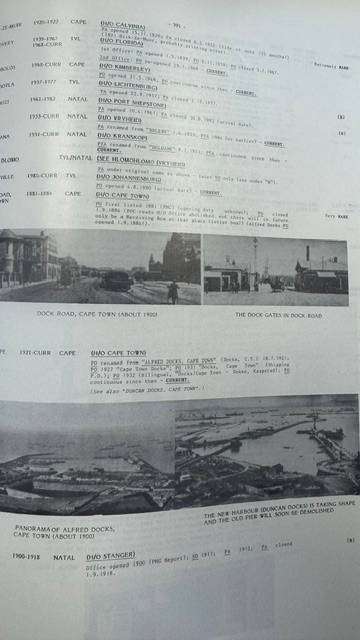 ENCYCLOPAEDIA OF SA POST OFFICES - VOL 1 PUTZEL