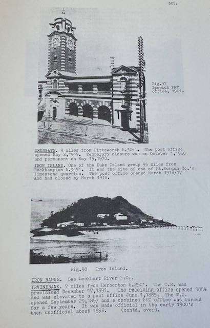 QUEENSLAND, AUSTRALIA POST OFFICES - A SUPERB PUBLICATION FOR THE SPECIALIST
