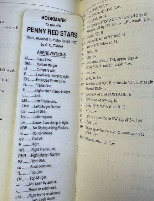 PENNY RED STARS - EXCELLENT PUBLICATION