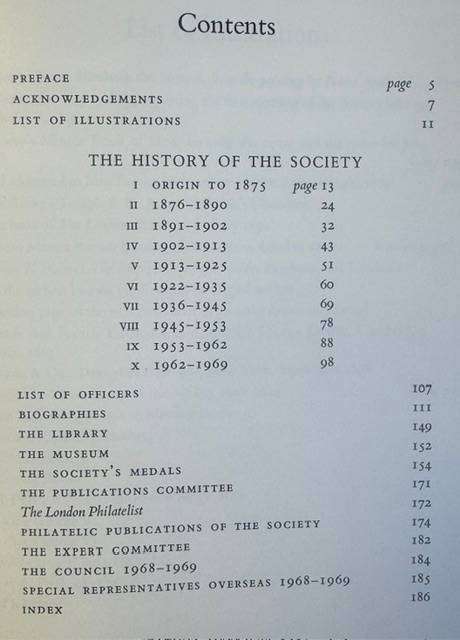 THE ROYAL PHILATELIC SOCIETY - A HISTORY - EXCELLENT
