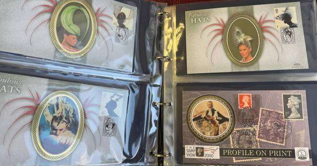 GREAT BRITAIN COLLECTION OF 55 SUPERB "SILK" & OTHER COVERS