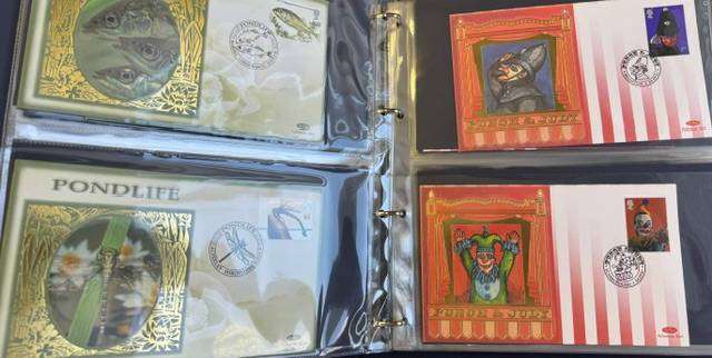 GREAT BRITAIN COLLECTION OF 55 SUPERB "SILK" & OTHER COVERS