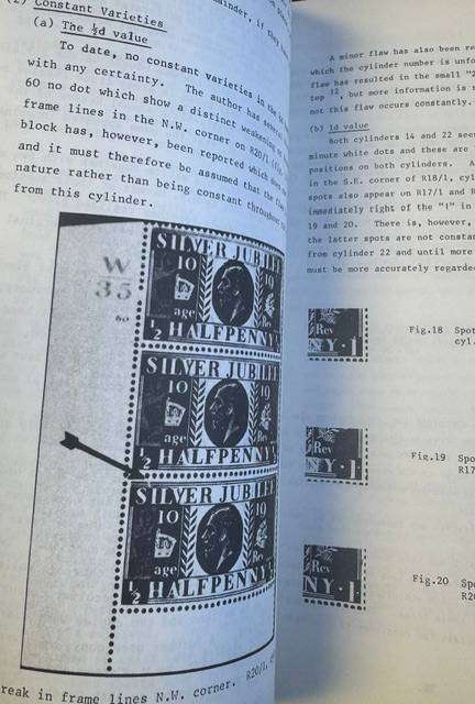 GREAT BRITAIN 1935 SILVER JUBILEE PUBLICATION FOR THE SPECIALIST