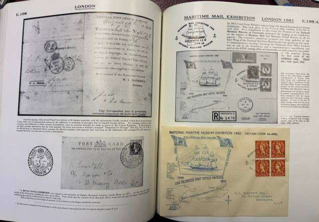 MARITIME POSTAL HISTORY OF THE BRITISH ISLES - 3 VOLUMES- SUPERB!