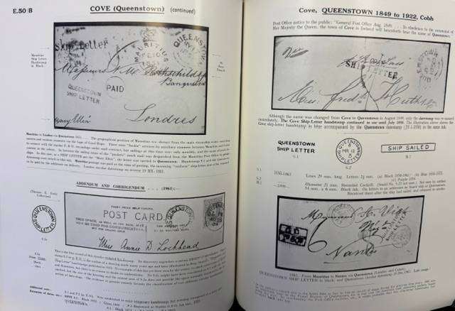 MARITIME POSTAL HISTORY OF THE BRITISH ISLES - 3 VOLUMES- SUPERB!