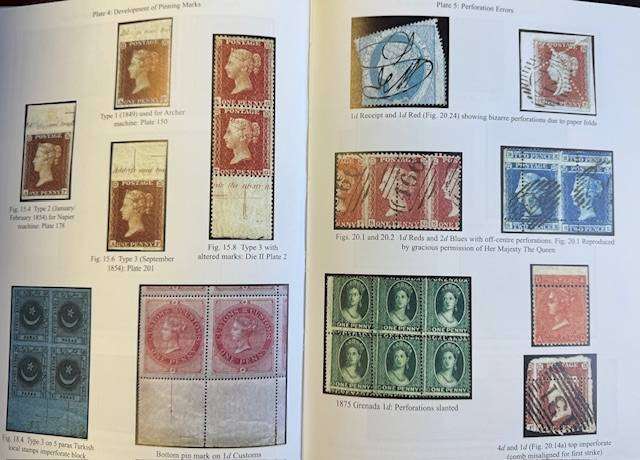 STAMP PERFORATION-THE SOMERSET YEARS  - SUPERB