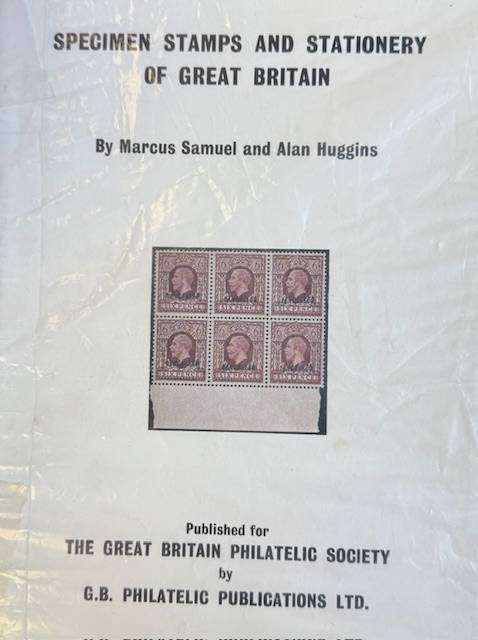GREAT BRITAIN - SPECIMEN STAMPS - A SUPERB PUBLICATION