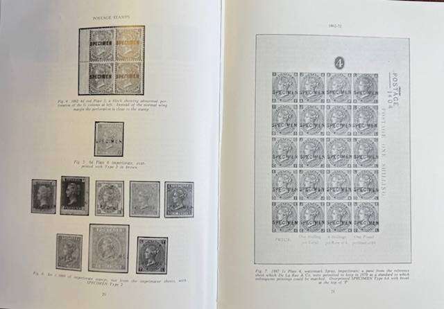 GREAT BRITAIN - SPECIMEN STAMPS - A SUPERB PUBLICATION