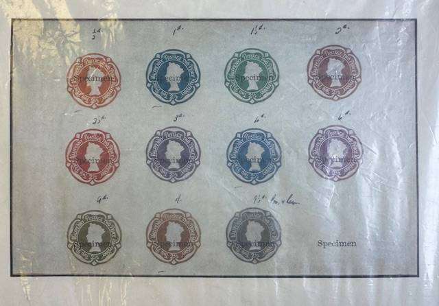 GREAT BRITAIN - SPECIMEN STAMPS - A SUPERB PUBLICATION