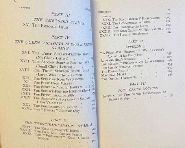 GREAT BRITAIN - HISTORY OF STAMPS- MOST INTERESTING - 1941 EDITION!