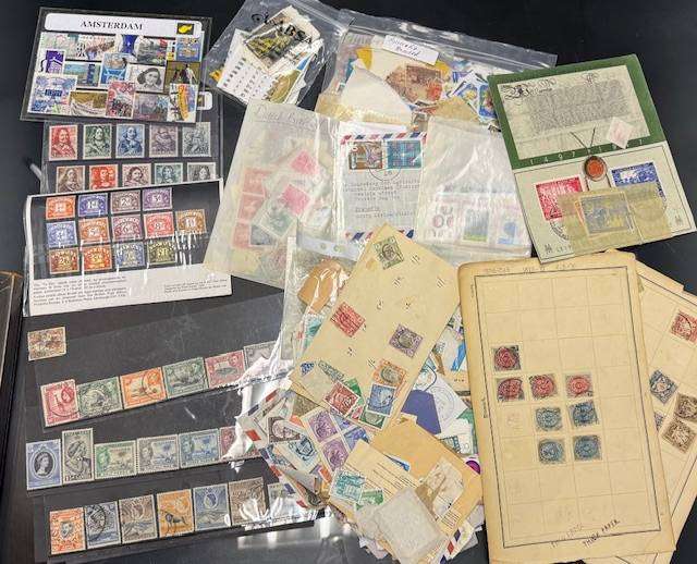 TREASURE SHOEBOX CRAMMED WITH STAMPS