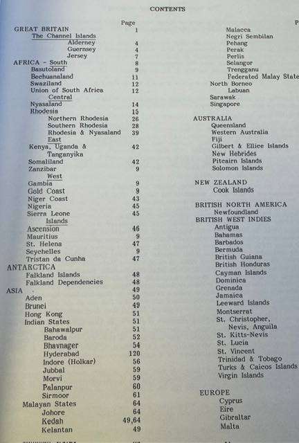WATERLOW & SONS - THE DIE PROOFS PUBLICATION - EXCELLENT RHODESIA'S SECTION