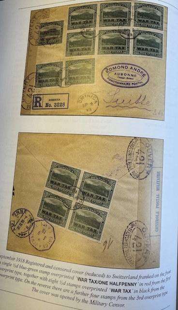 WW1 WAR TAX STAMPS - A SUPERB PUBLICATION