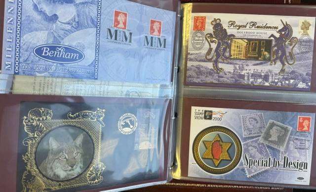 GREAT BRITAIN & OTHERS COLLECTION OF 45 SUPERB COVERS