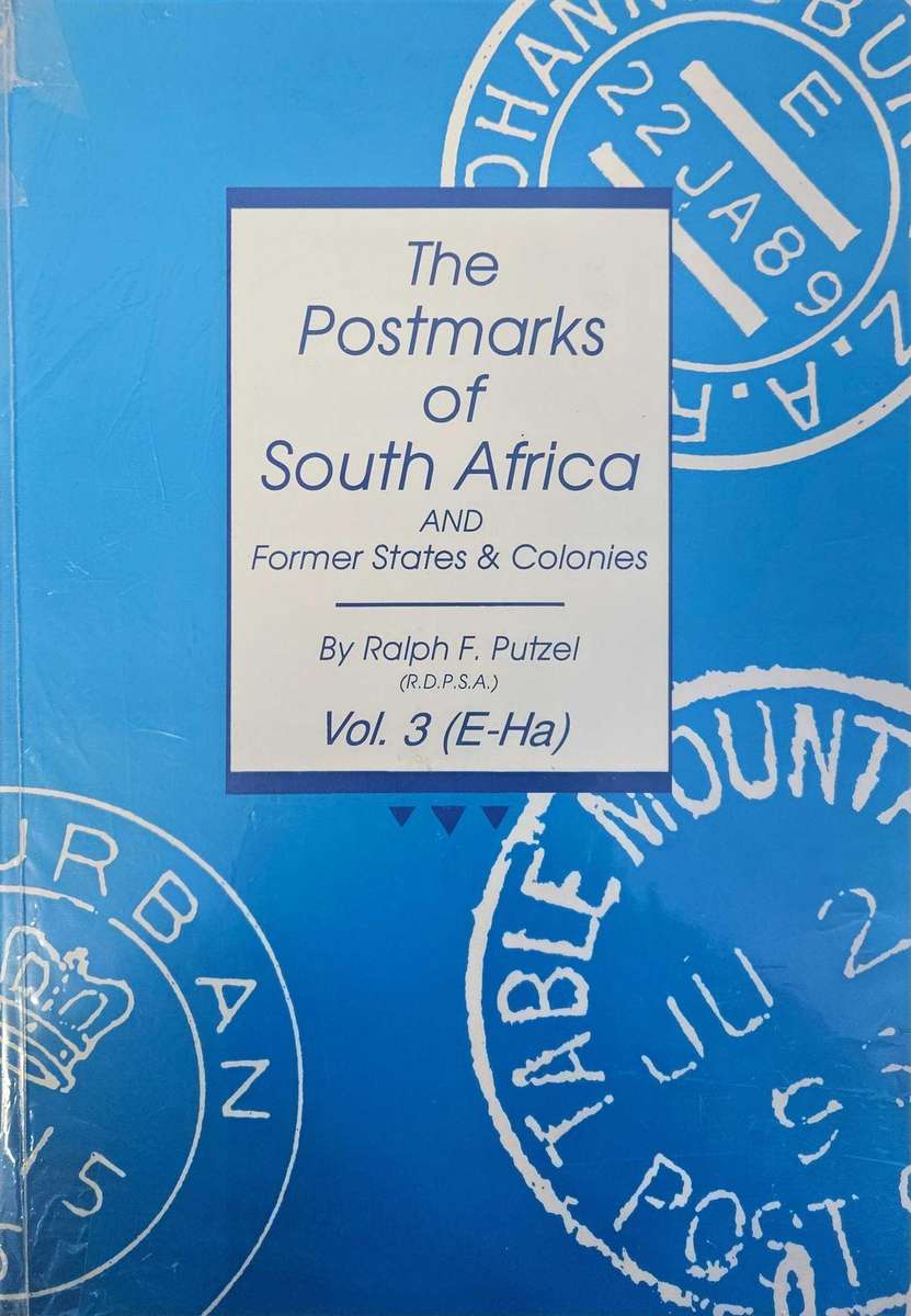SA - PUTZEL POSTMARKS OF SOUTH AFRICA VOLUMES 1-7 SUPERB LOT