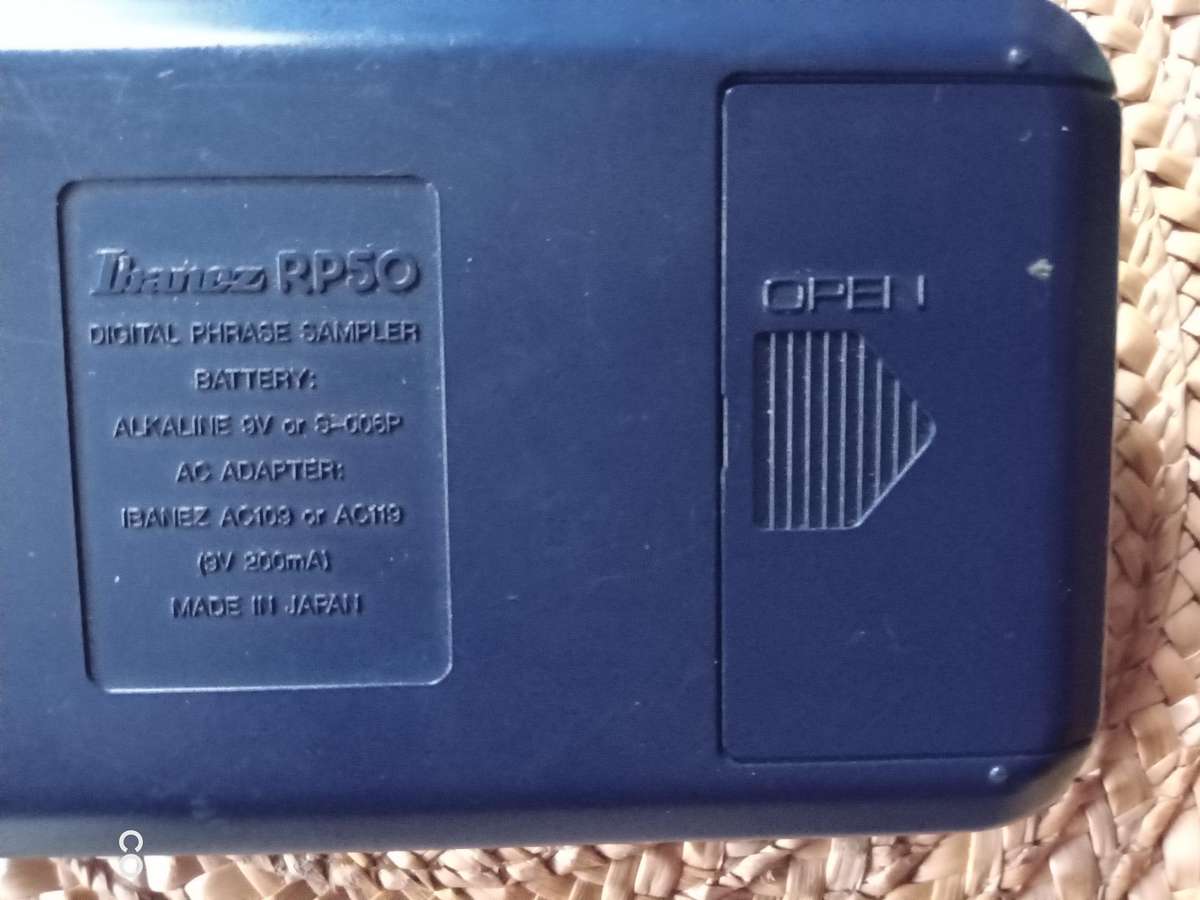 Ibanez Rock & Play RP-50 Phrase Sampler Looper