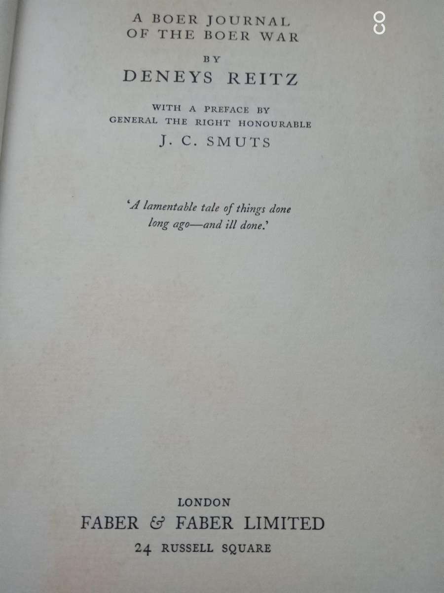 Commando - Deneys Reitz