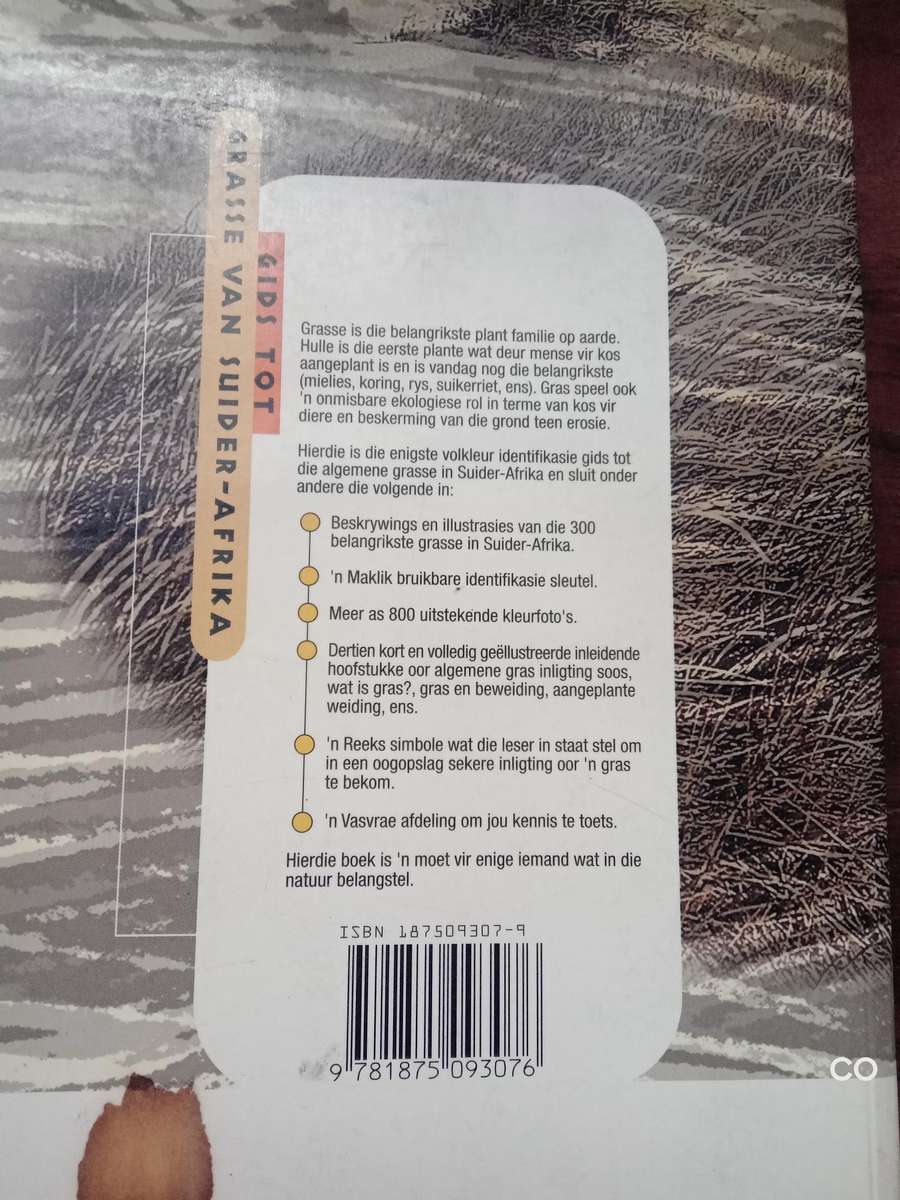 Grasse van Suider-Afrika