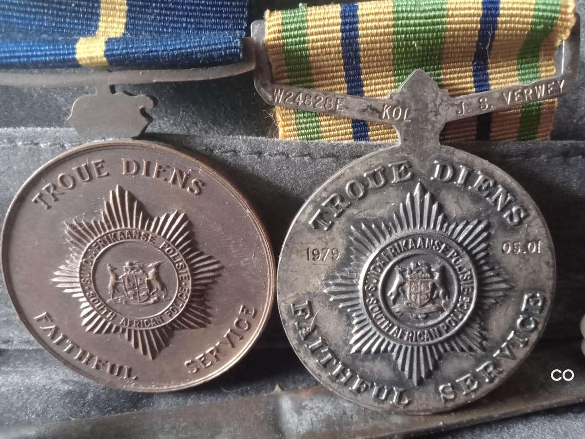 Police Medals & extra - Col. J.S. Verwey