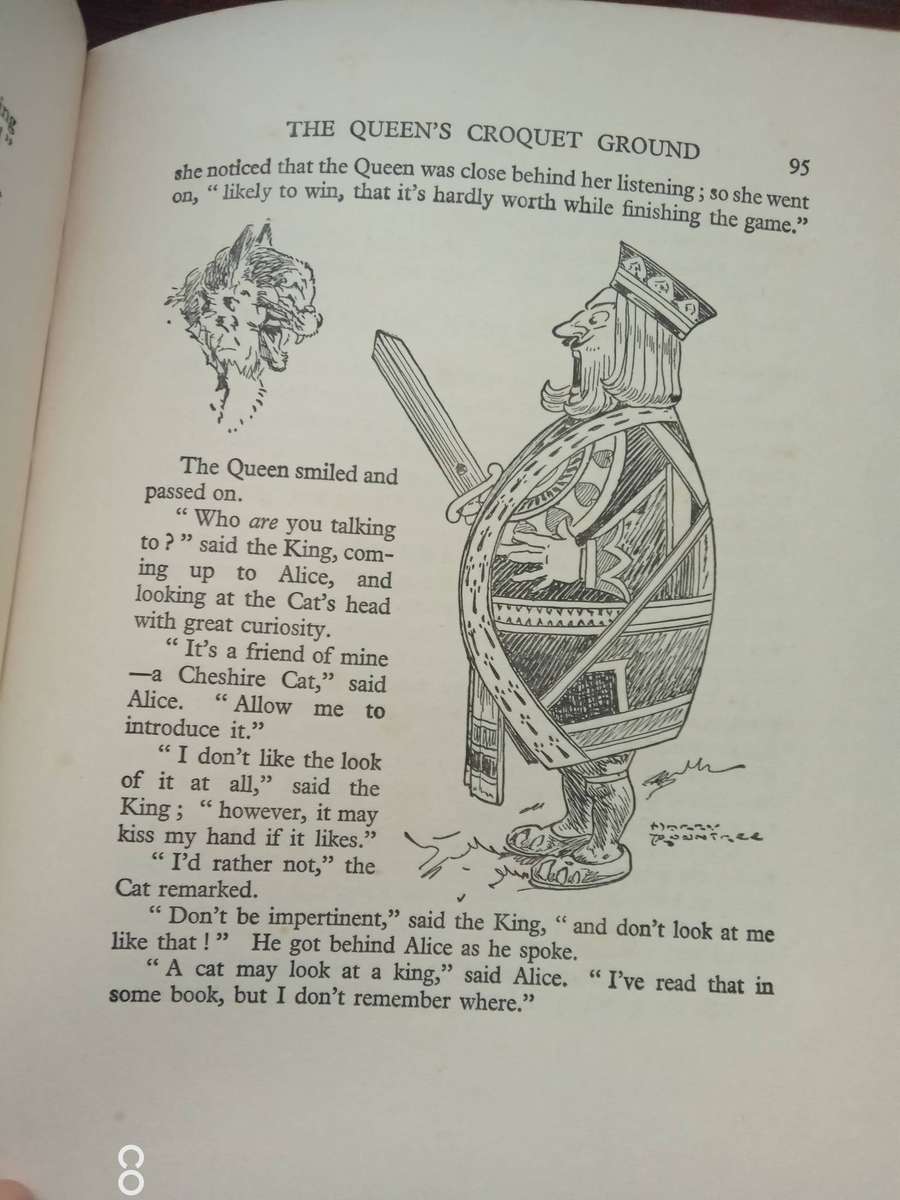 Alice in Wonderland & Through the Looking Glass - Lewis Carroll (Illustrated by Harry Roundtree)