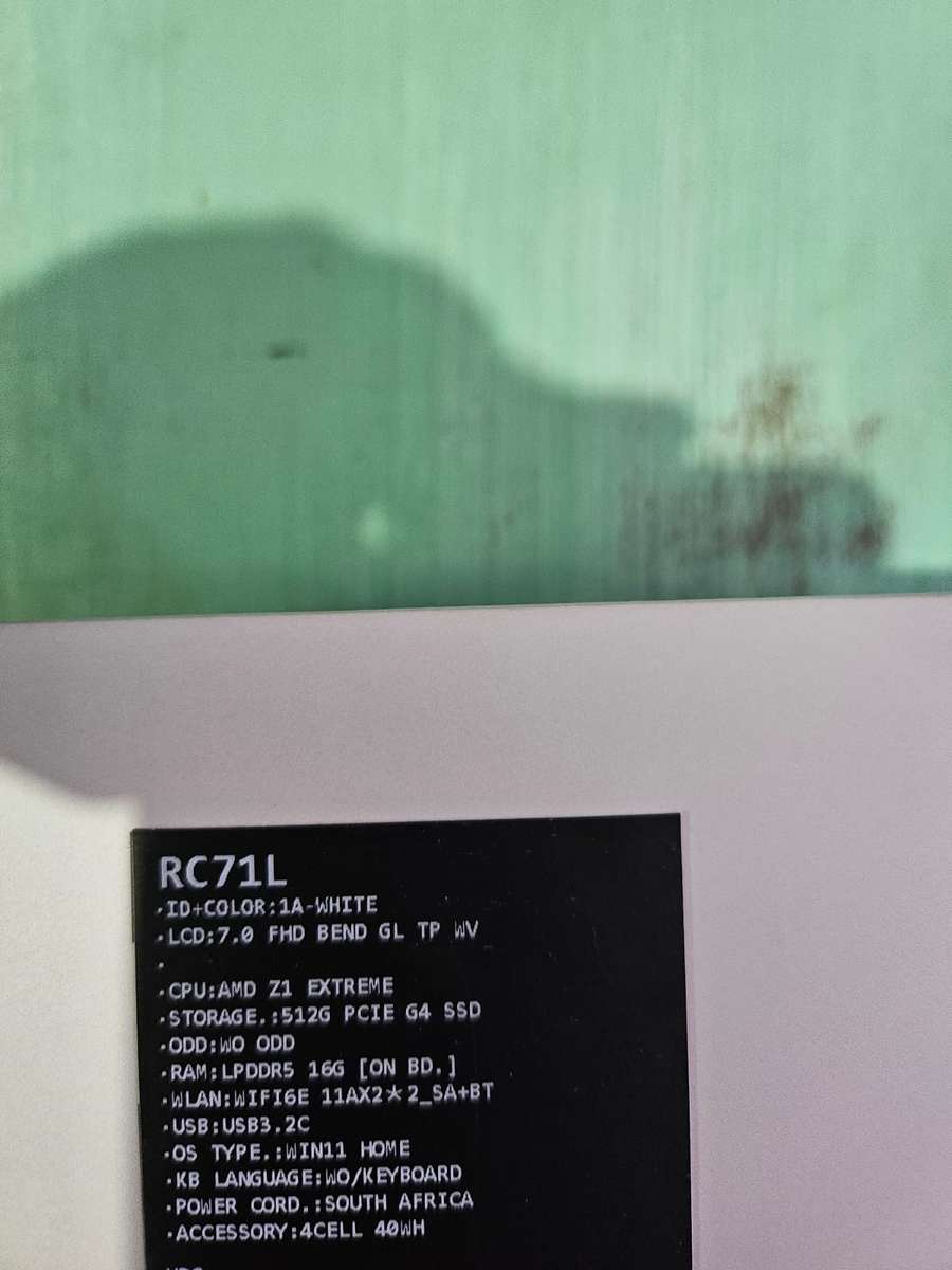 Asus Rog Ally Z1 Extreme