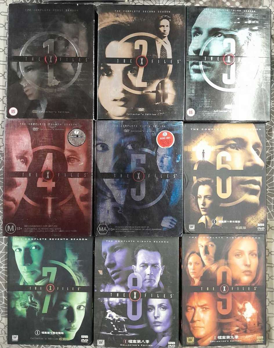 X-Files seasons 1 to 9 dvd bundle